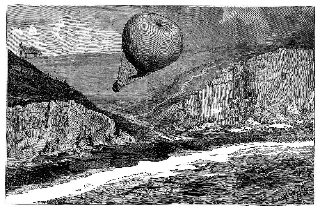 'Saladin' balloon crash,1881
