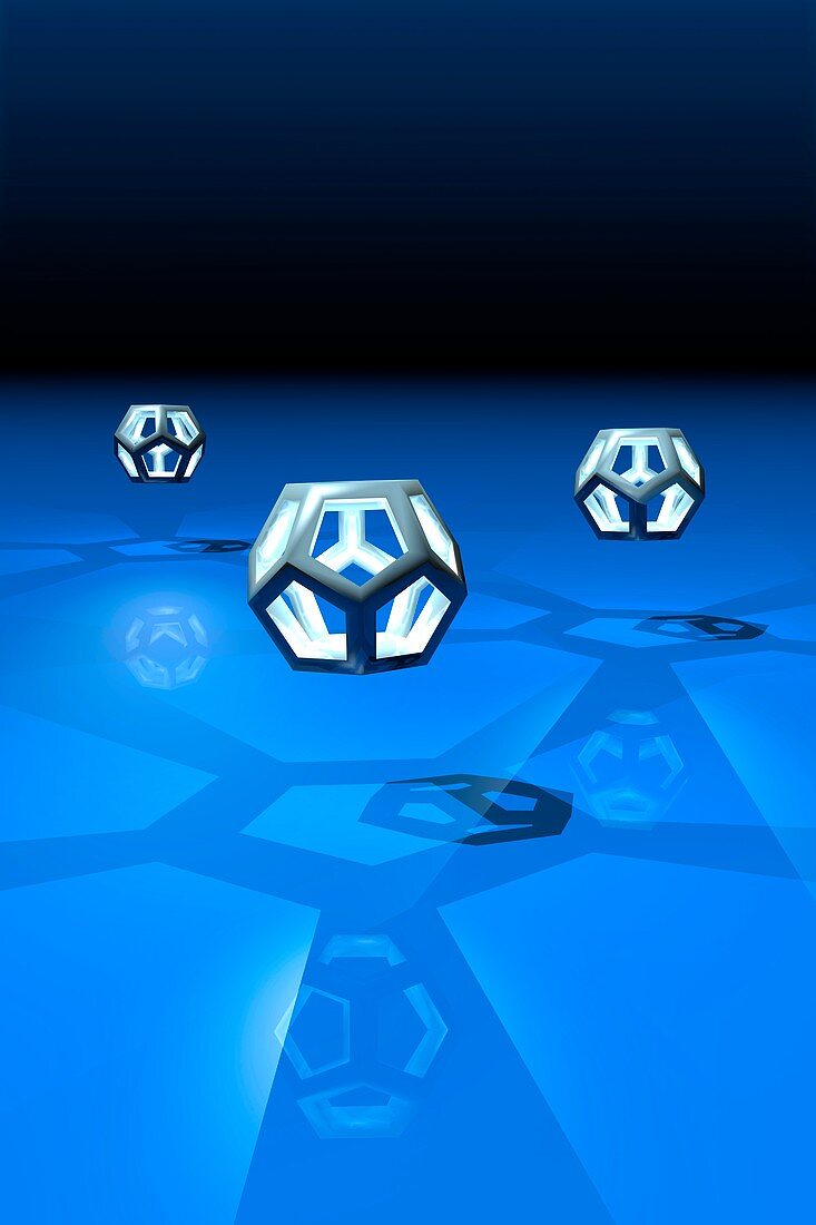Dodecahedrons,illustration