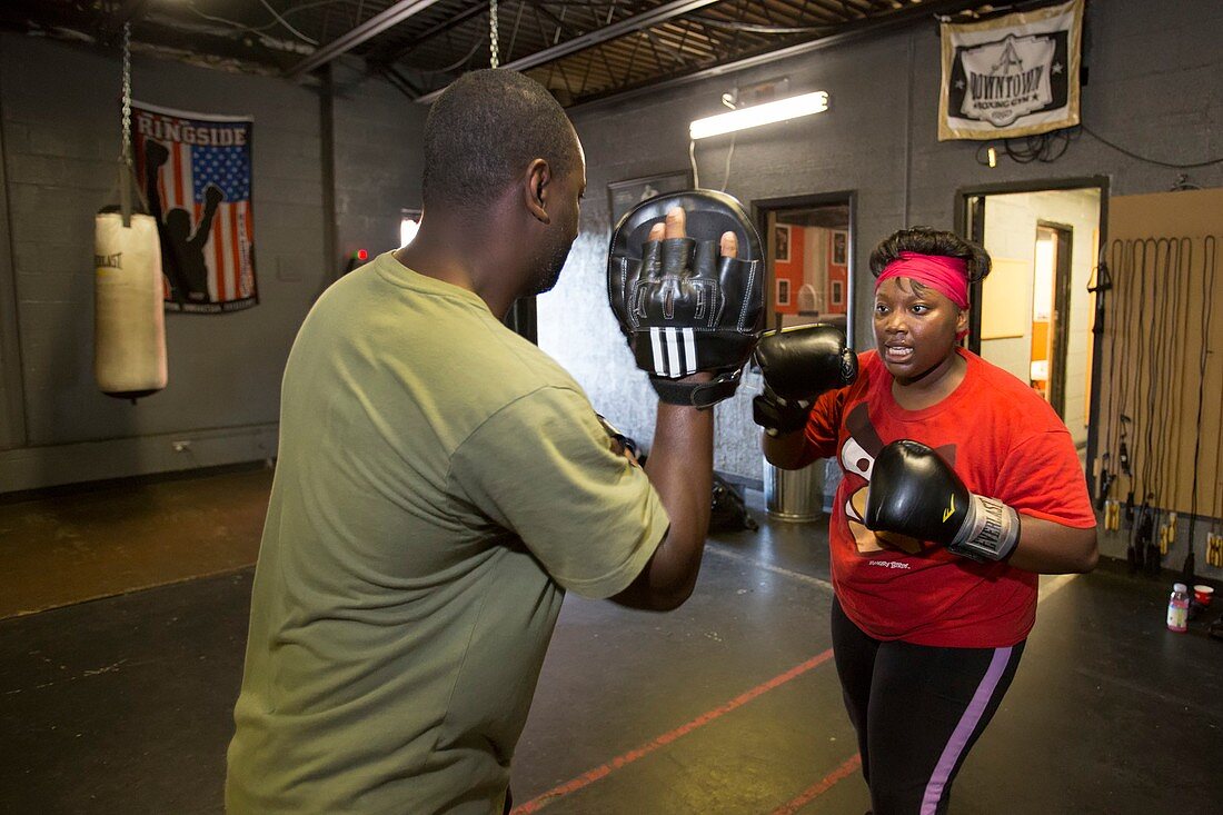 Youth boxing gym