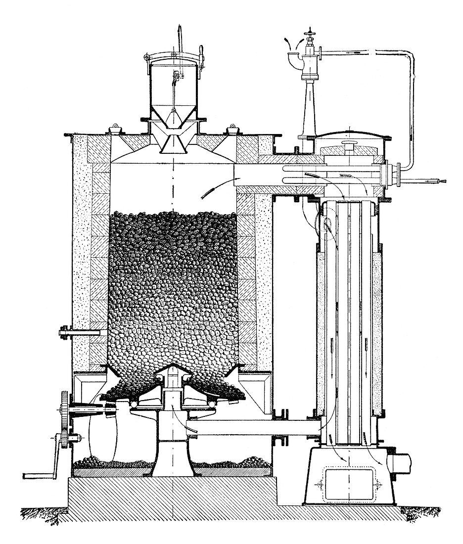 Gasification unit,illustration
