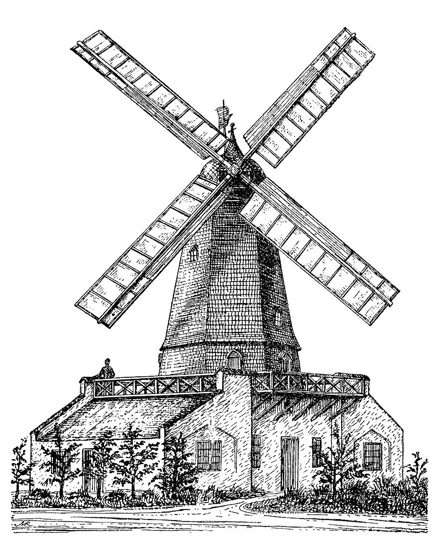 Windmill,19th century