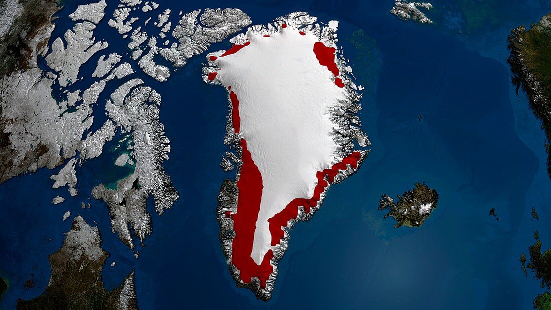 Greenland ice melt,2000