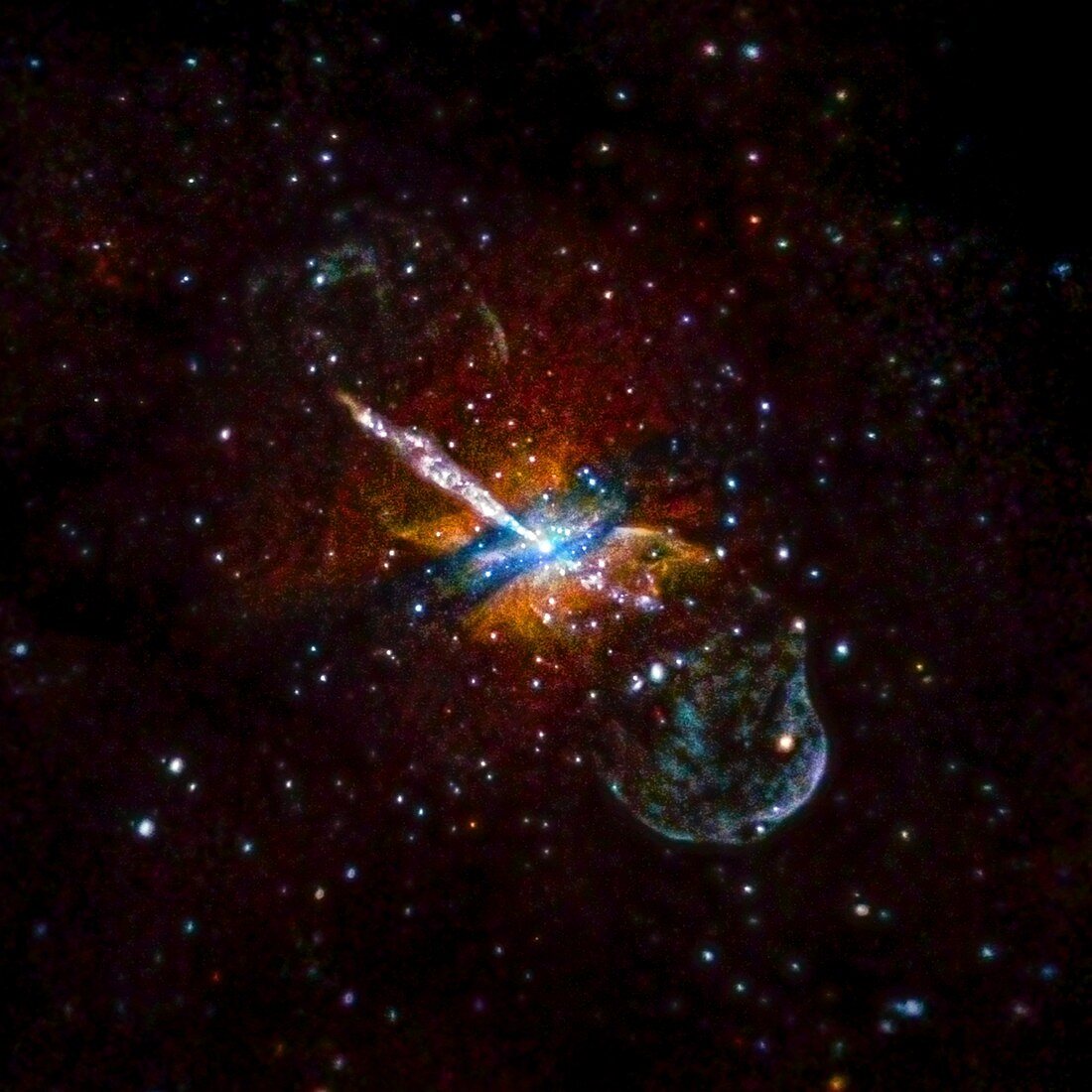 Centaurus A,Chandra X-ray image