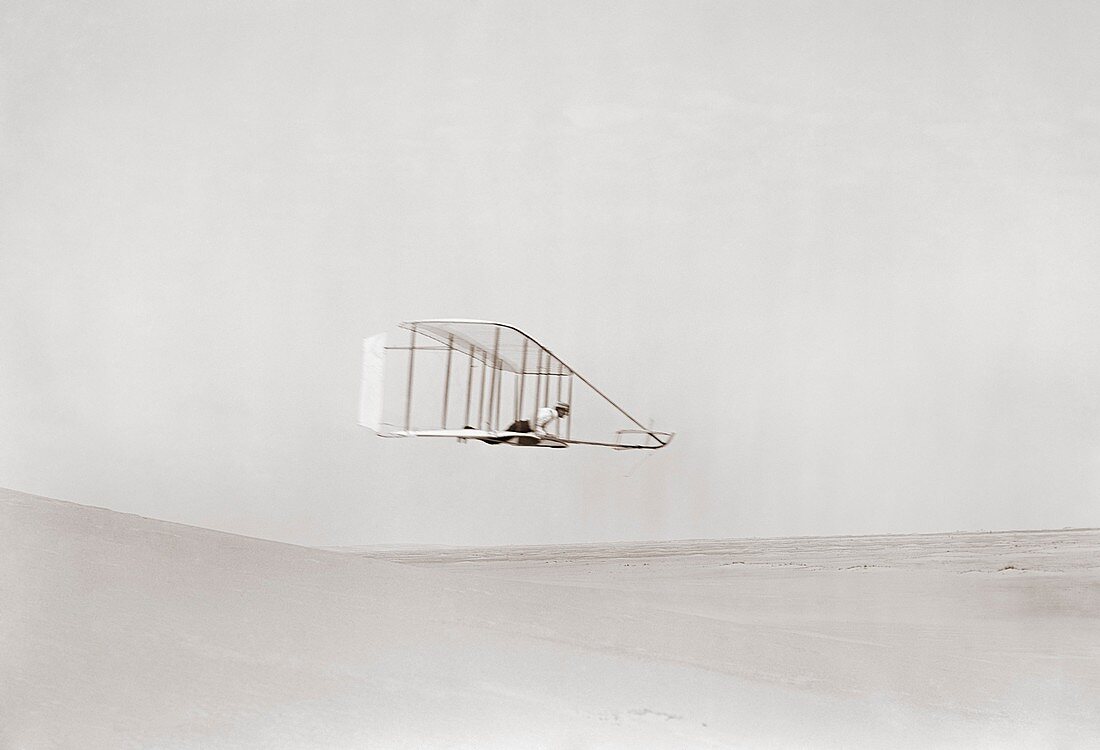 Wright brothers Kitty Hawk glider,1902