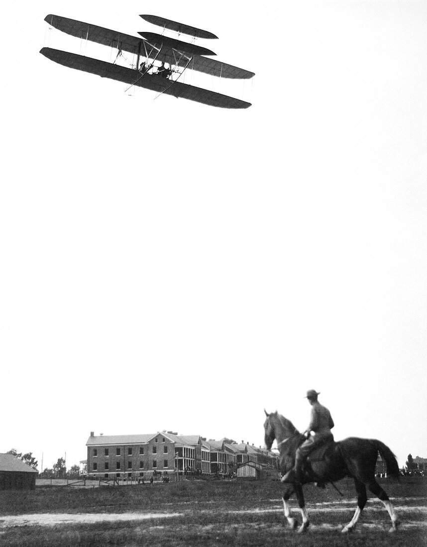 Wright Military Flyer,circa 1909