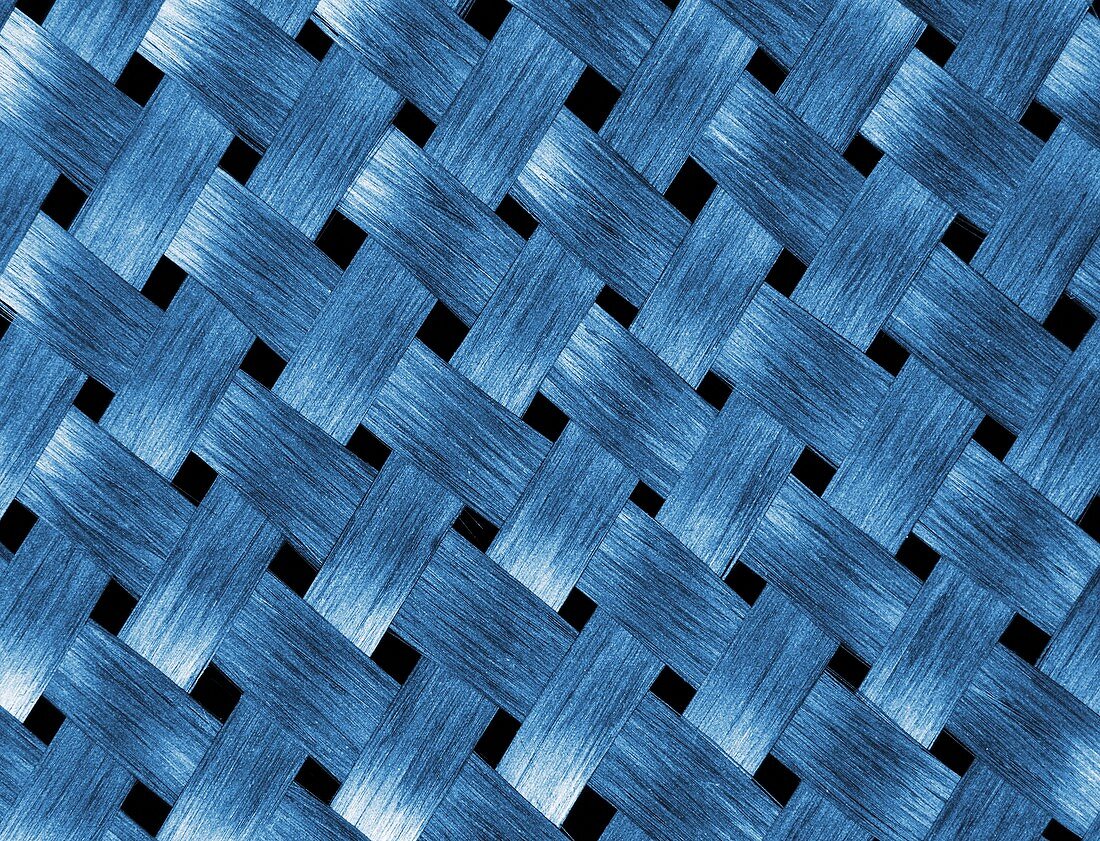 Carbon fibre fabric,Macrophotograph