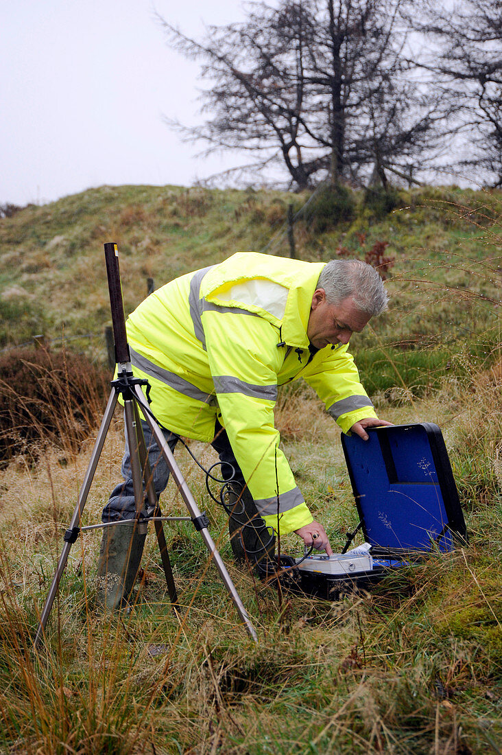 Environmental radiation monitoring