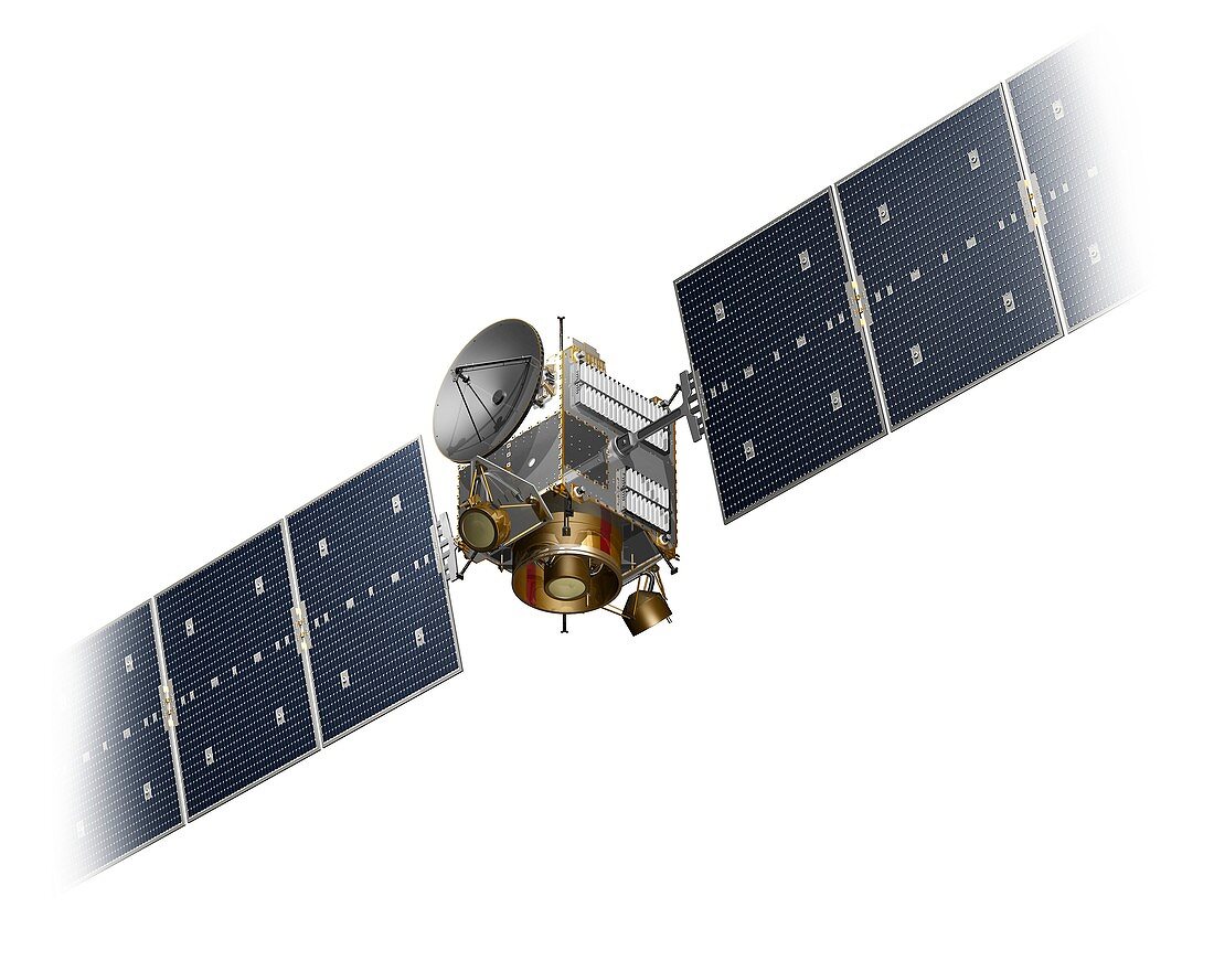 Dawn spacecraft,illustration