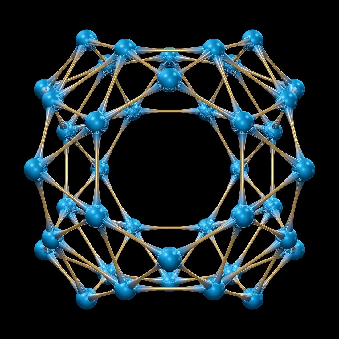 Borospherene molecule,illustration
