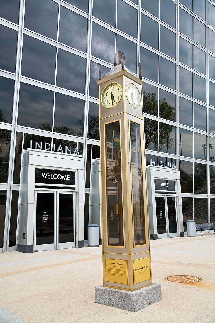 The Indiana Steam Clock