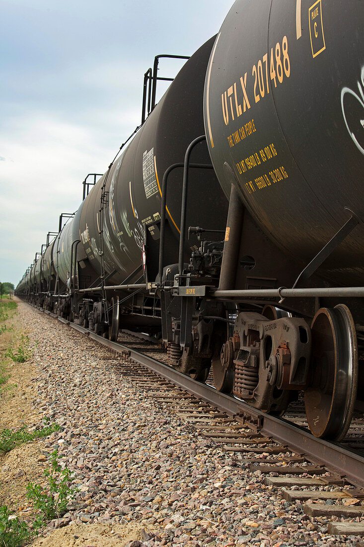 Oil tanker train,USA