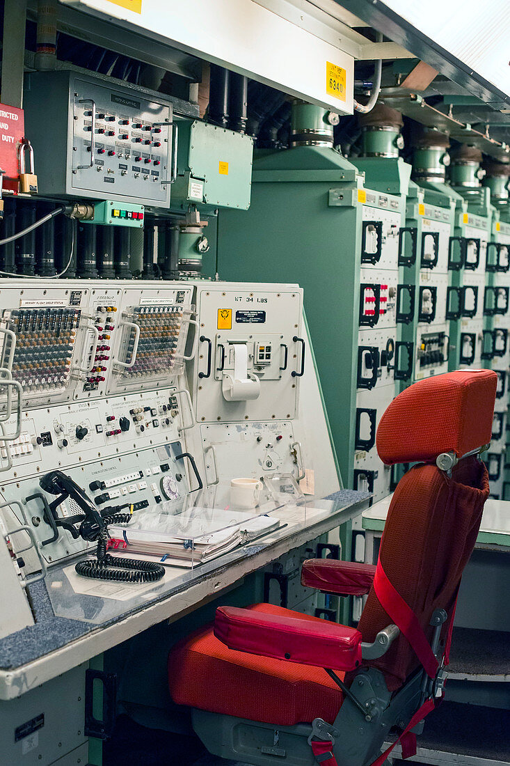 Minuteman missile control room