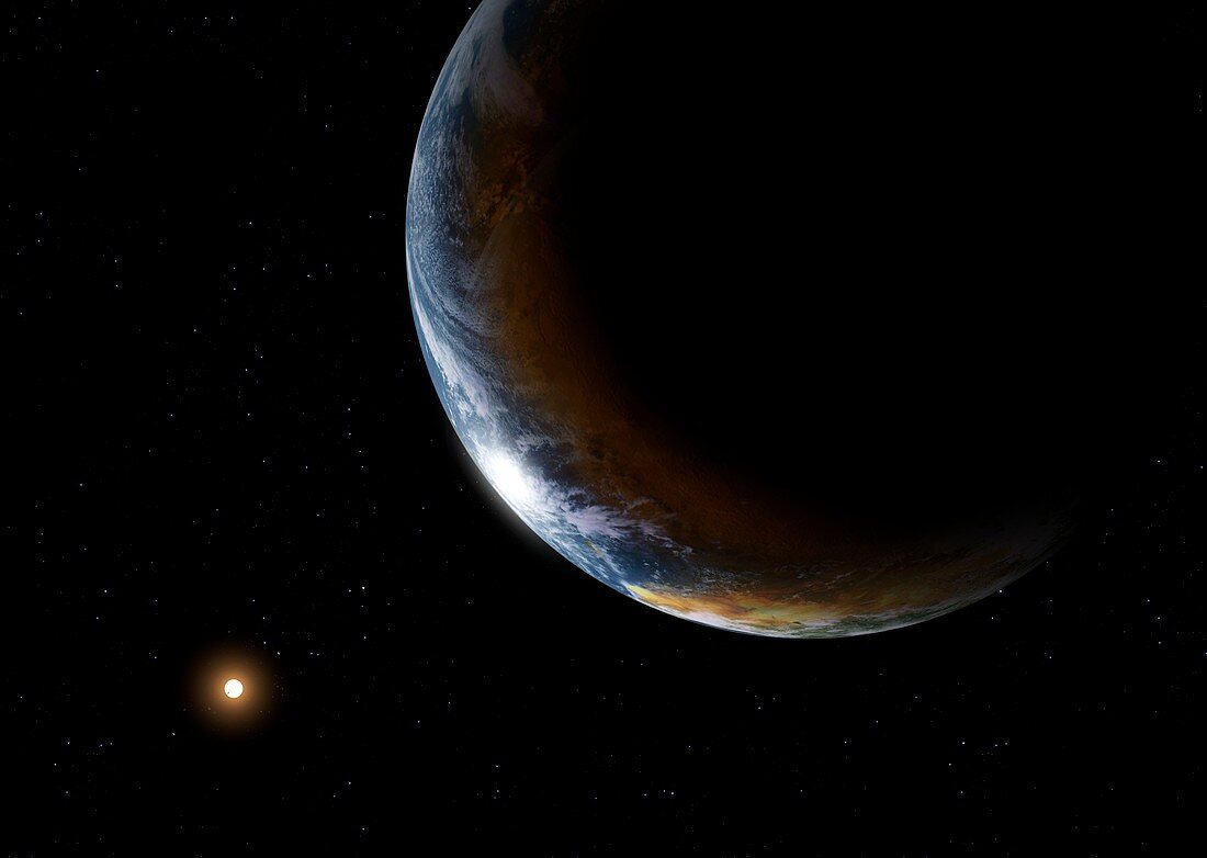 Kepler-186f,illustration