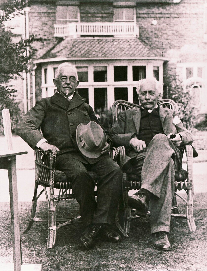 Geneticists Johannsen and Bateson,1920s