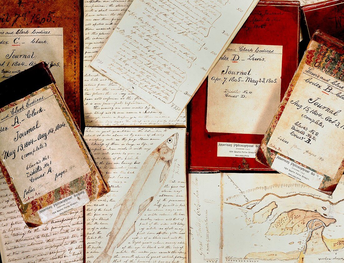Lewis and Clark Expedition journals
