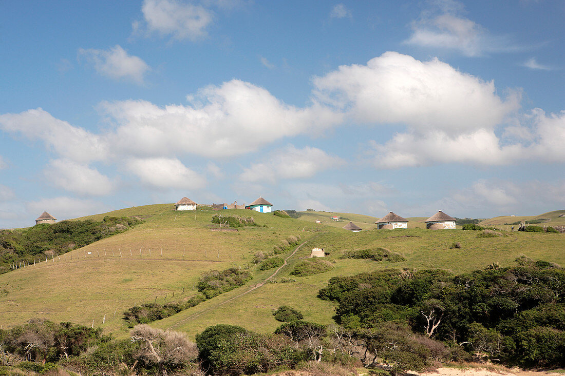Xhosa huts,South Africa