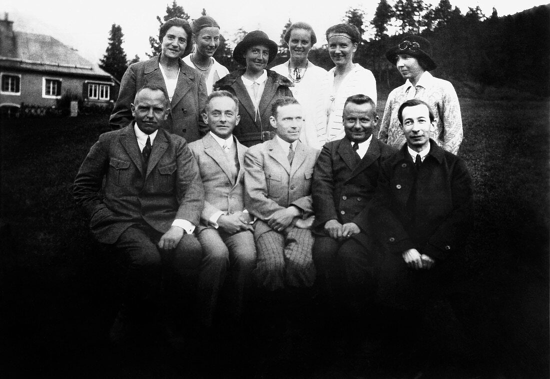 German scientists and their wives