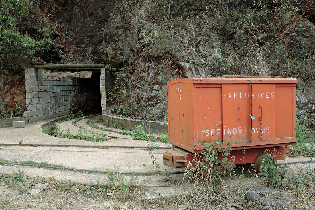 Abandoned gold mine,South Africa
