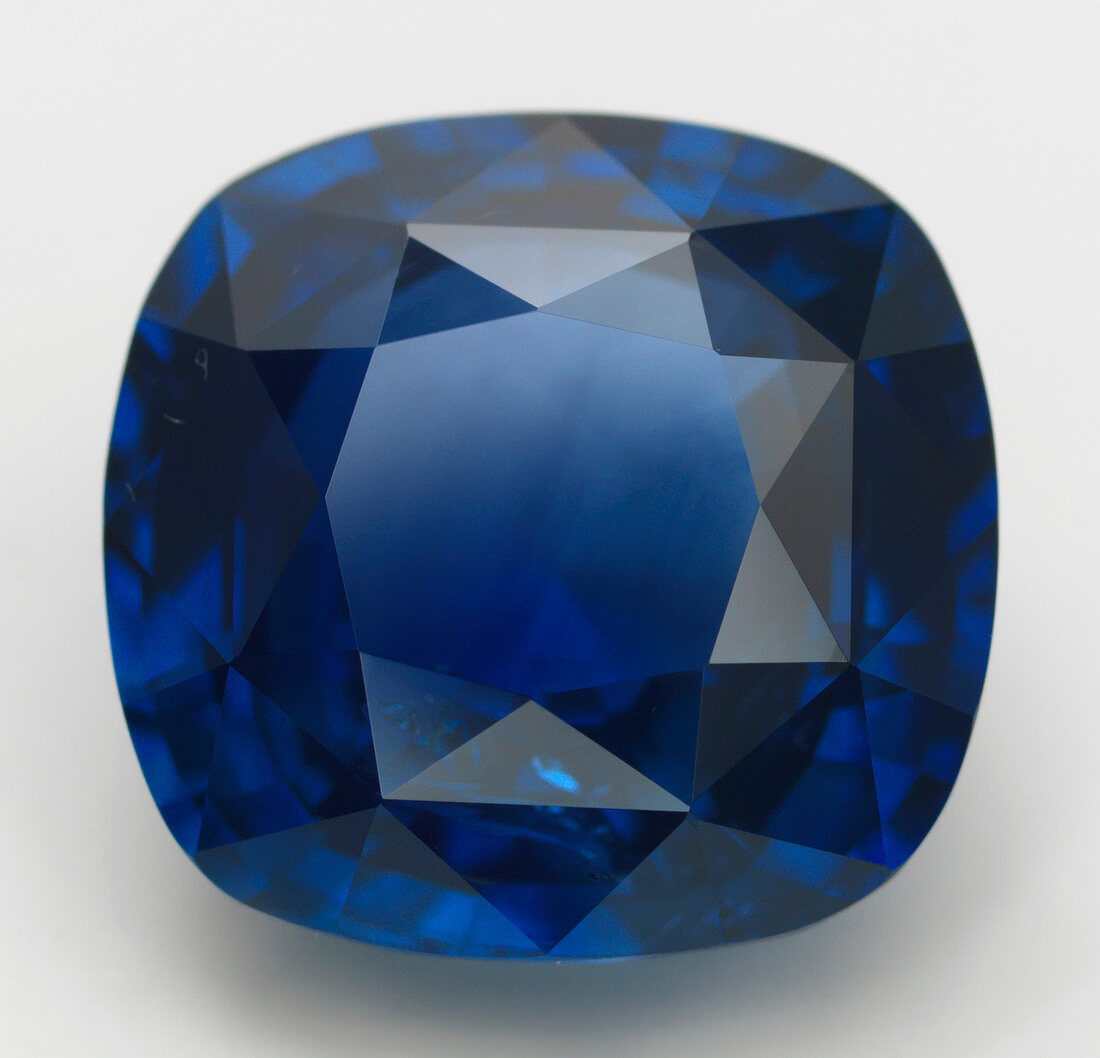 Cut Sapphire gemstone