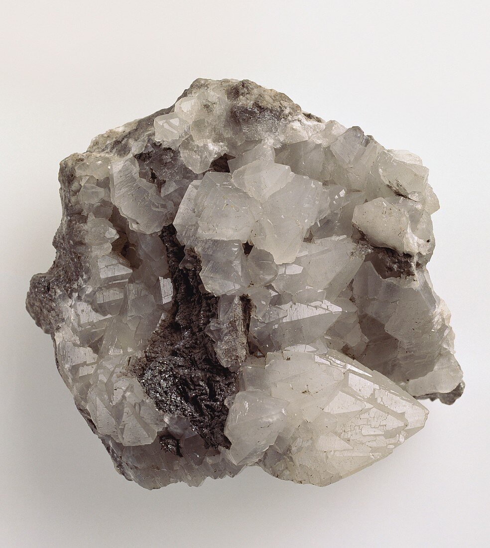 Witherite mineral in crystal form