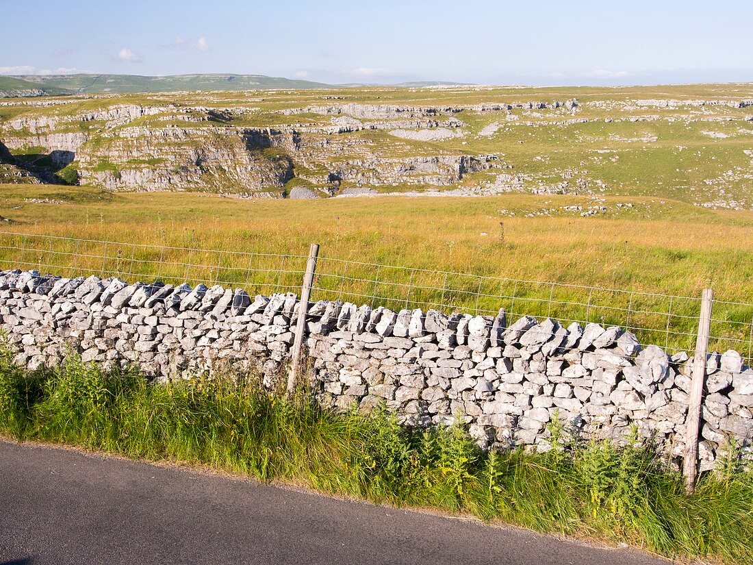 A country road out of Malham