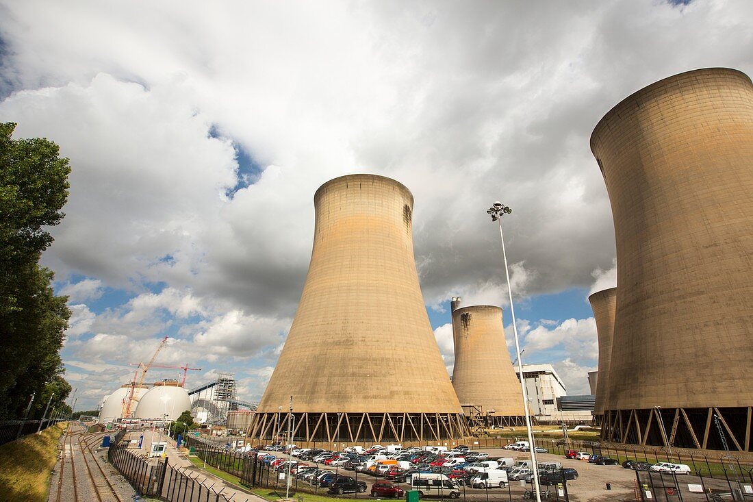Drax power station in Yorkshire