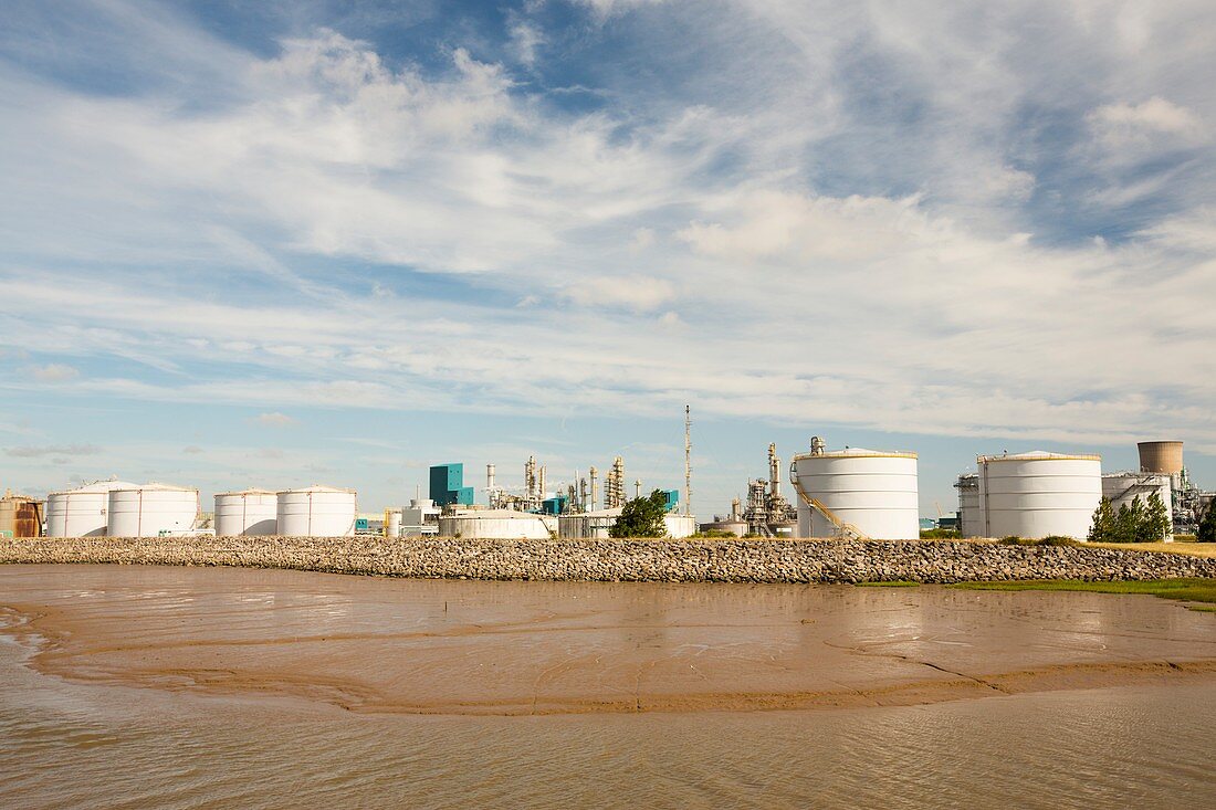 A BP chemical plant at salt End