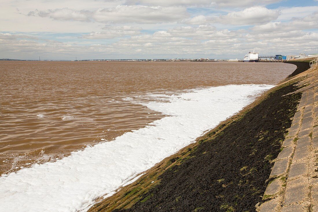 Contaminated water entering the Humber
