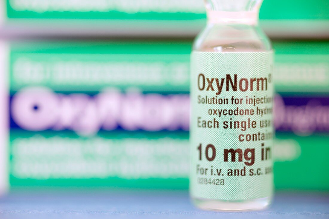 Oxycodone hydrochloride painkiller