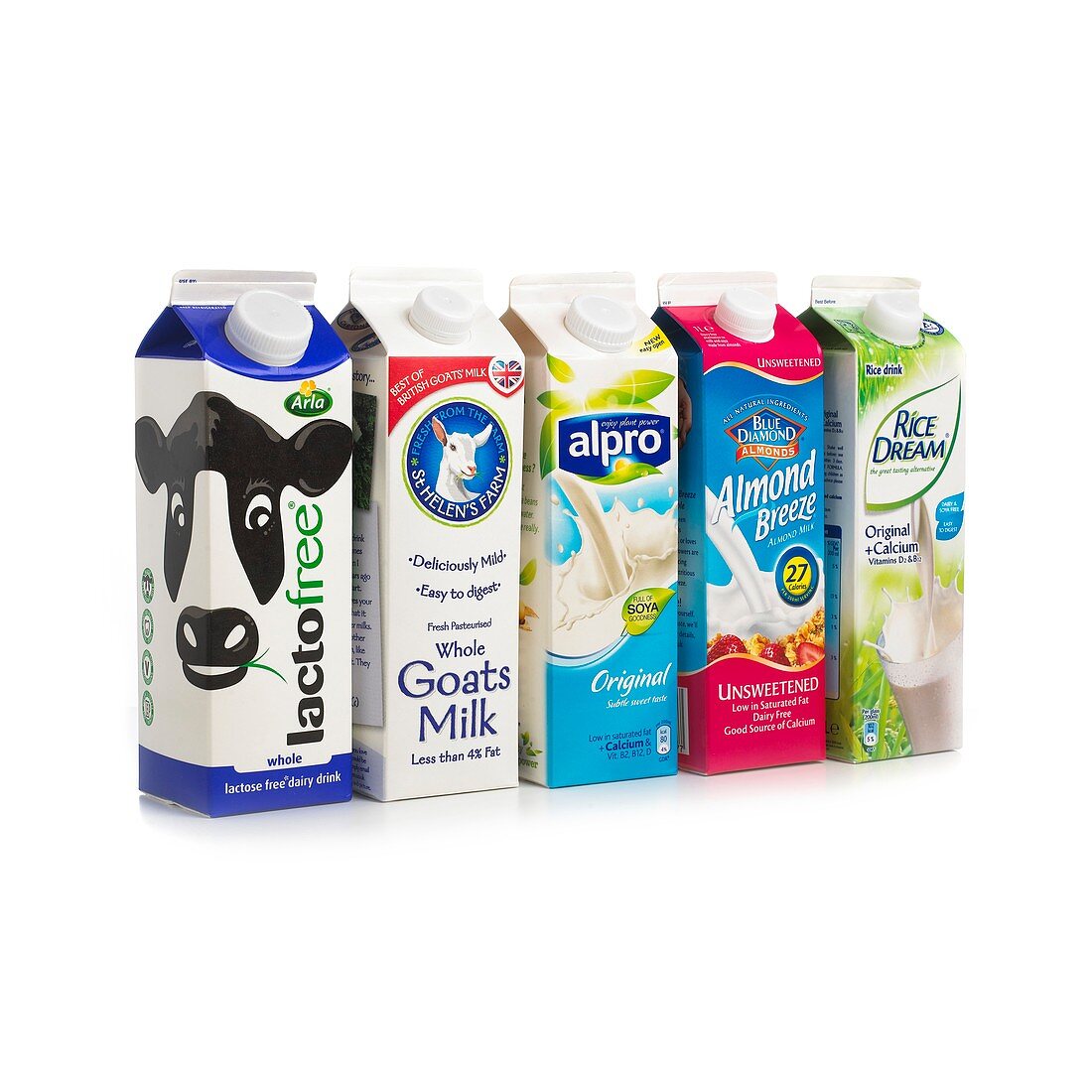 Lactose free milk and dairy substitutes