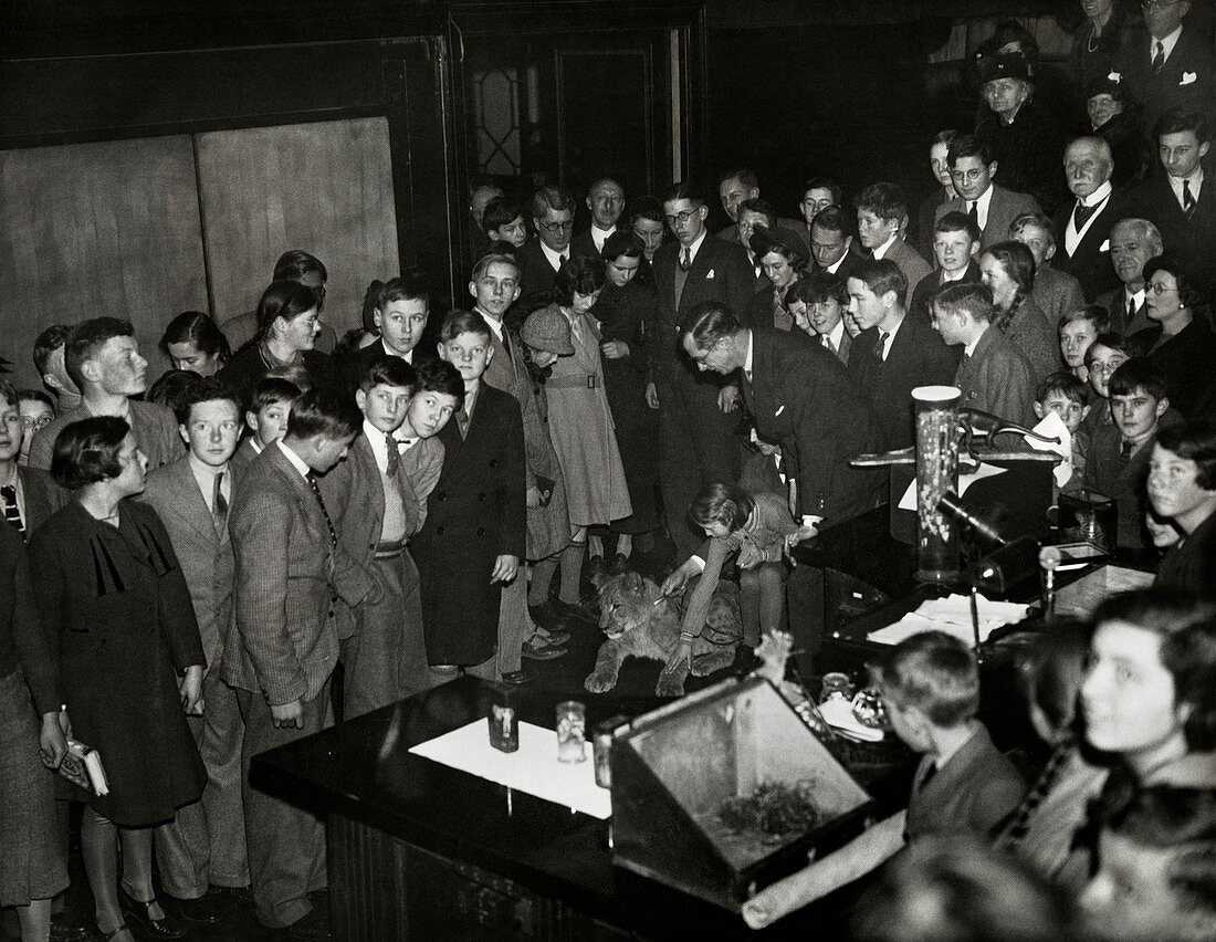 Royal Institution Christmas Lecture,1937