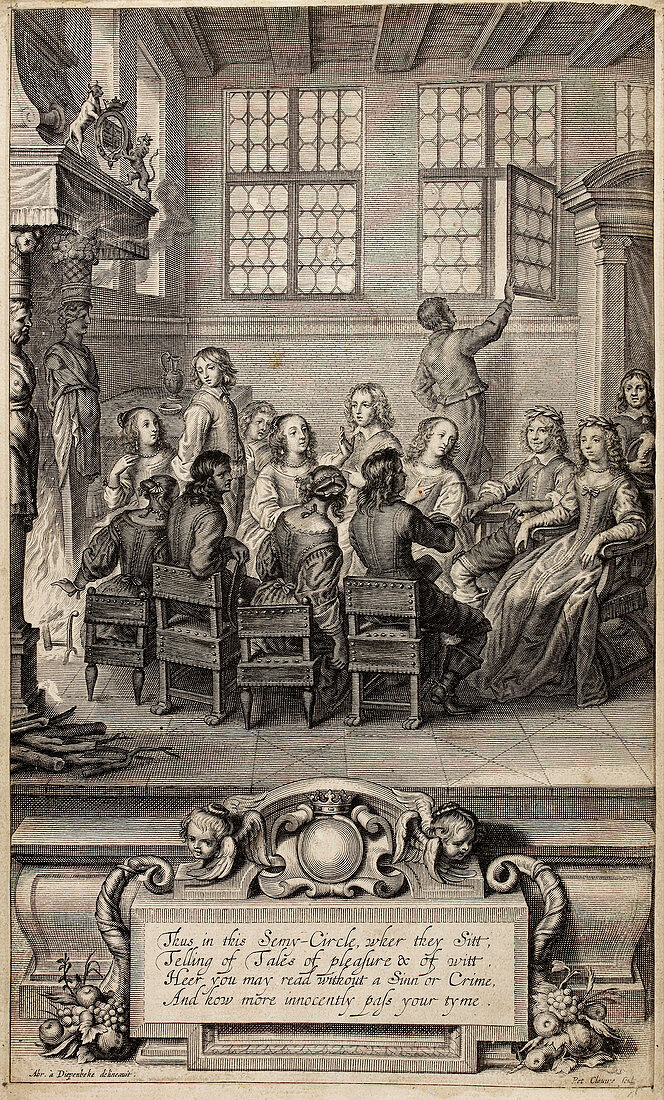 17th Century manuscript front page