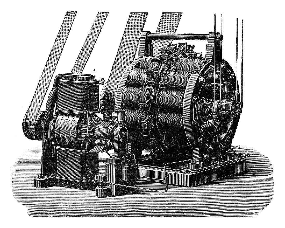 Siemens dynamo,1900s