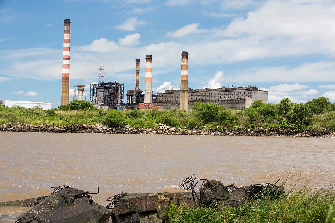 A power station in Buenos Aires
