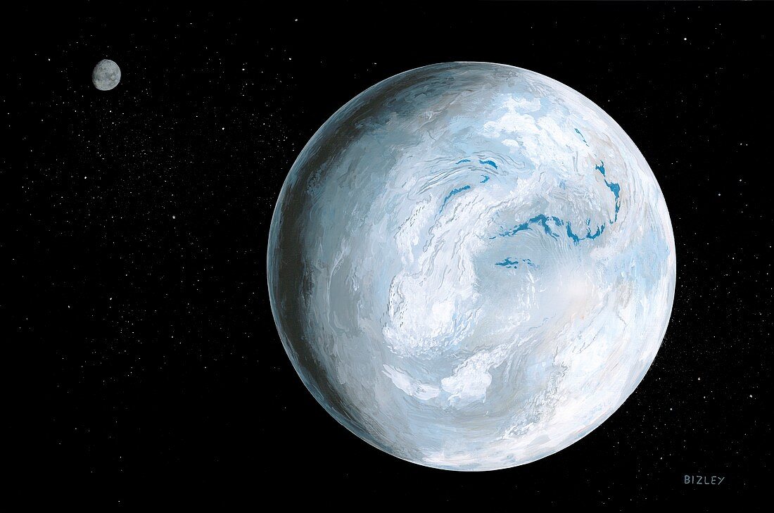 Snowball Earth,illustration