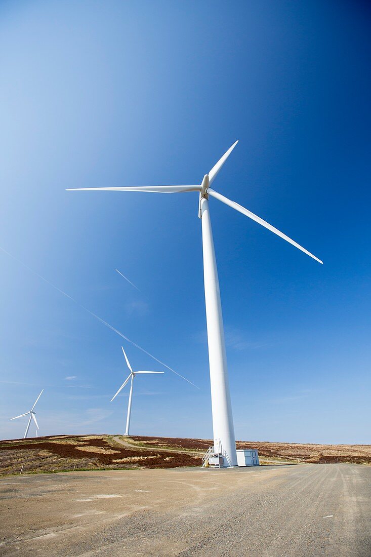The Clyde windfarm,Scotland,UK