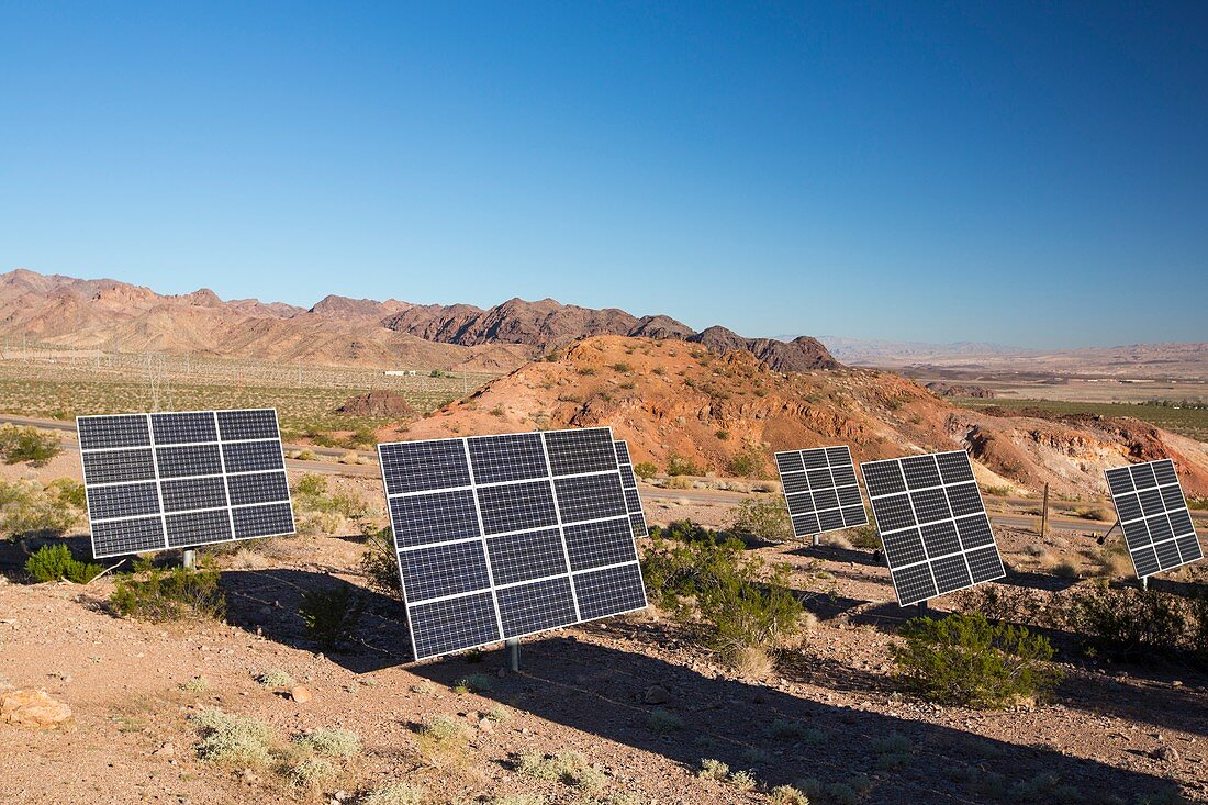 Solar panels next to a church