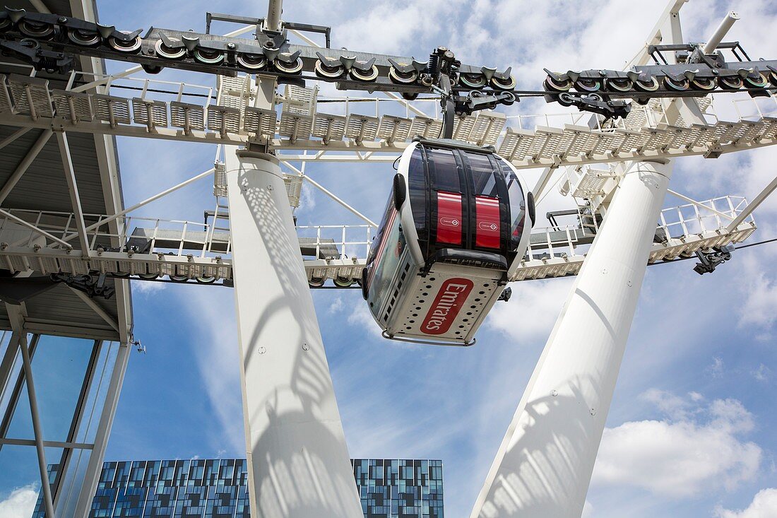 The Emirates Air line cable car