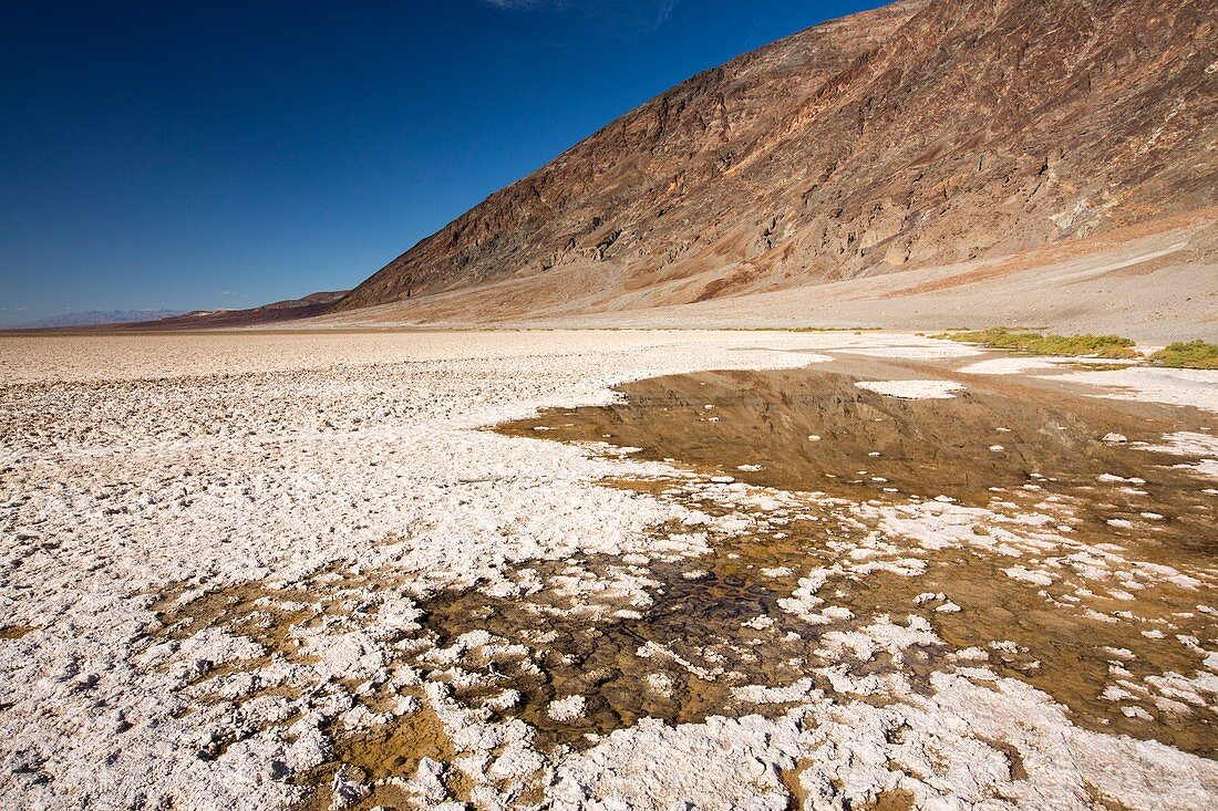 Badwater,the lowest point in the USA