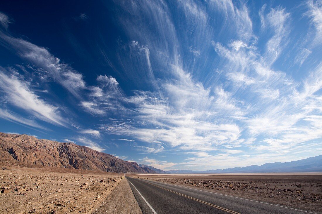 The road near Badwater