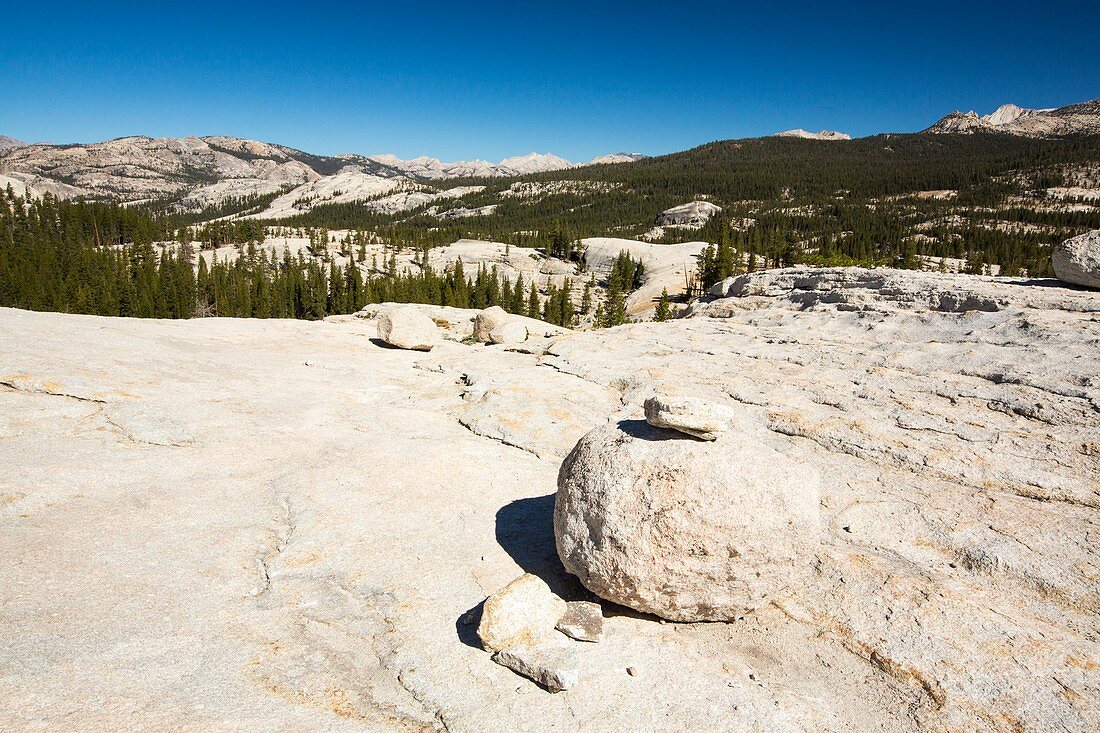 A granite dome in Yosemite