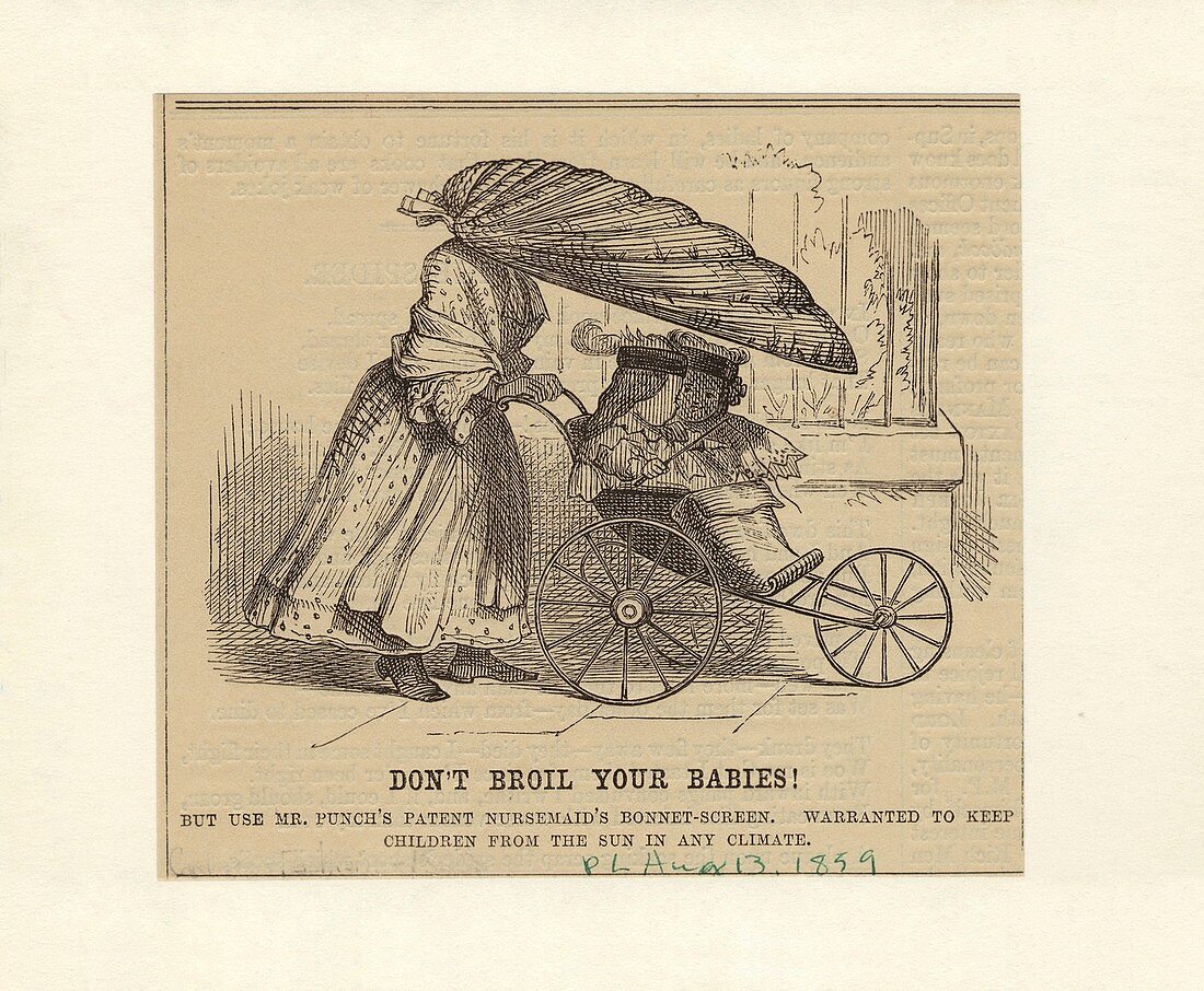 Satirical cartoon,1859