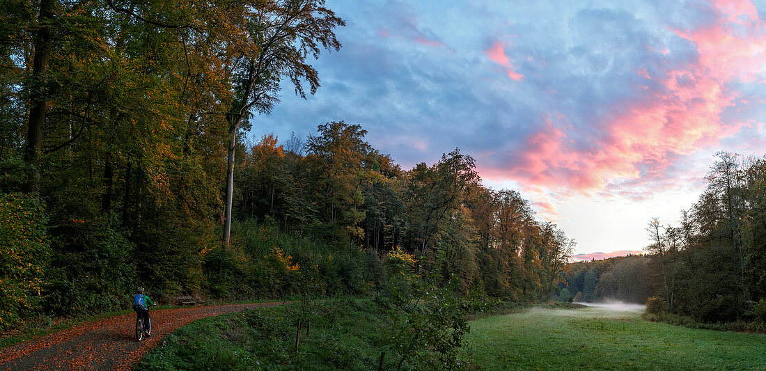 Sunset bike ride