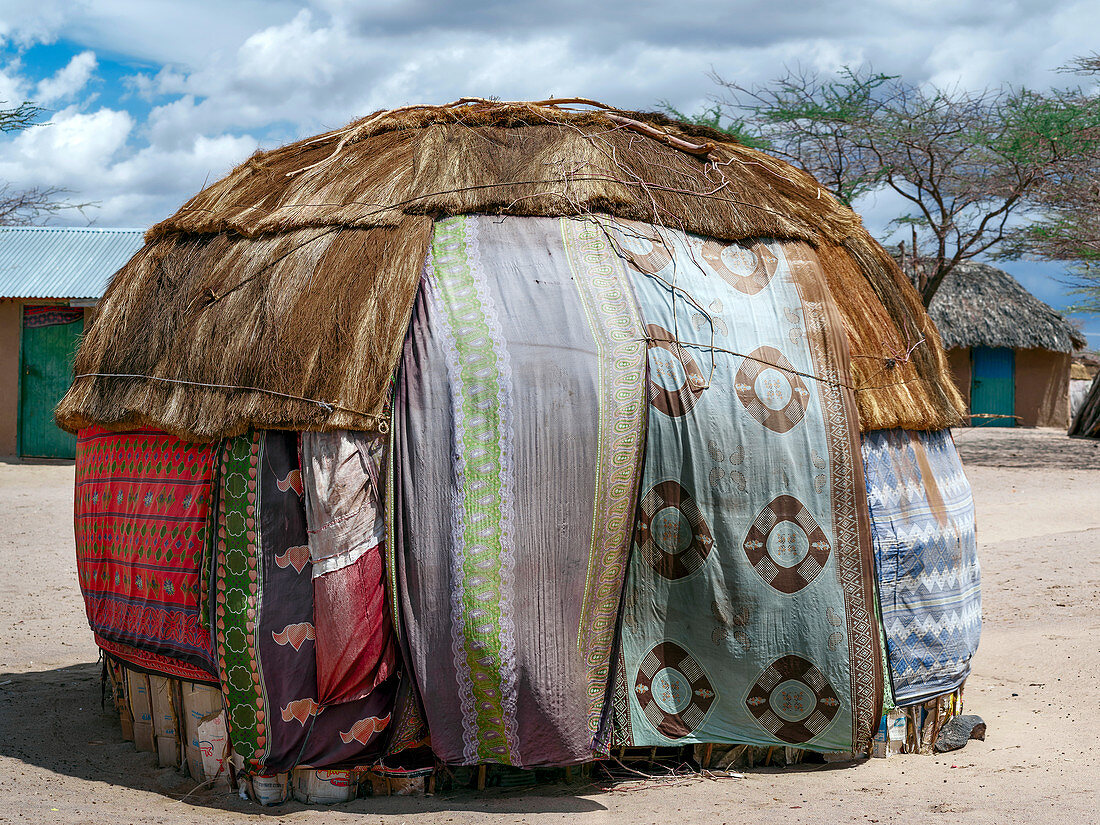 Gabra hut,Kenya