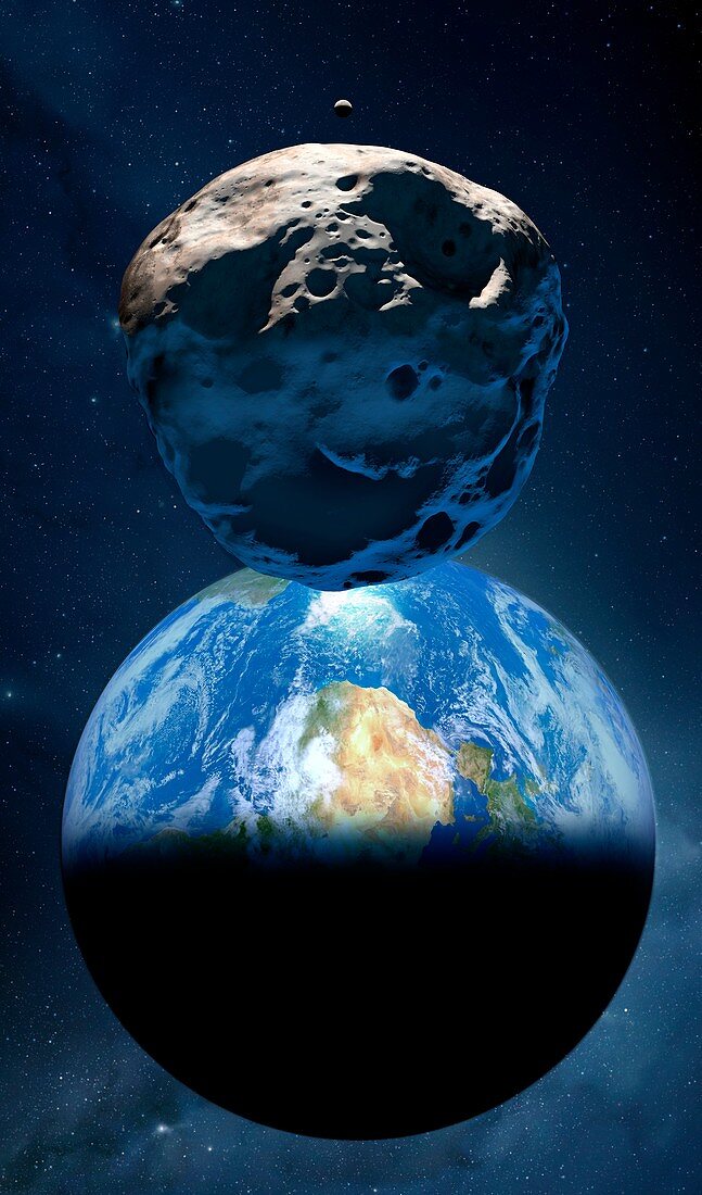Near-Earth asteroid,illustration