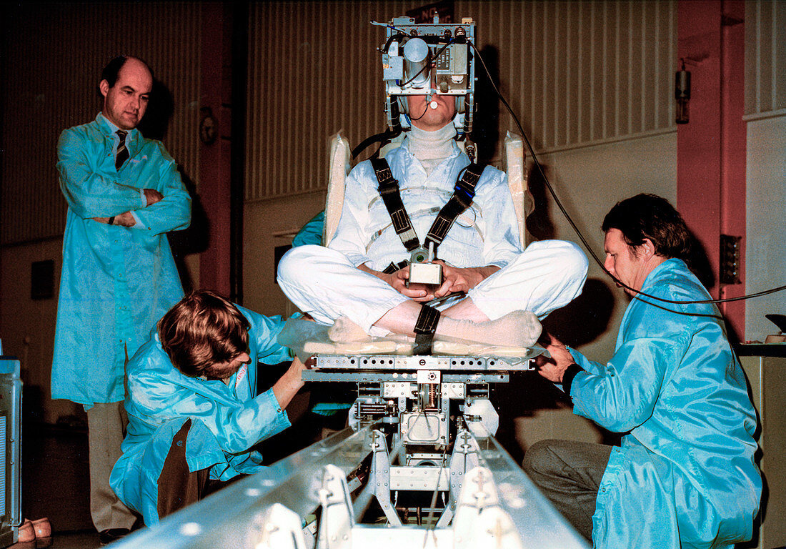 Spacelab-1 Sled experiment