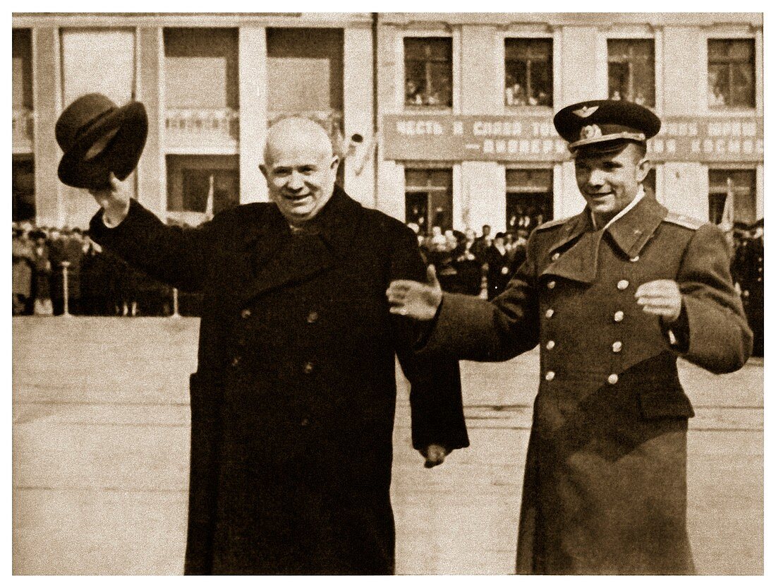 Chrushtchev and Gagagrin