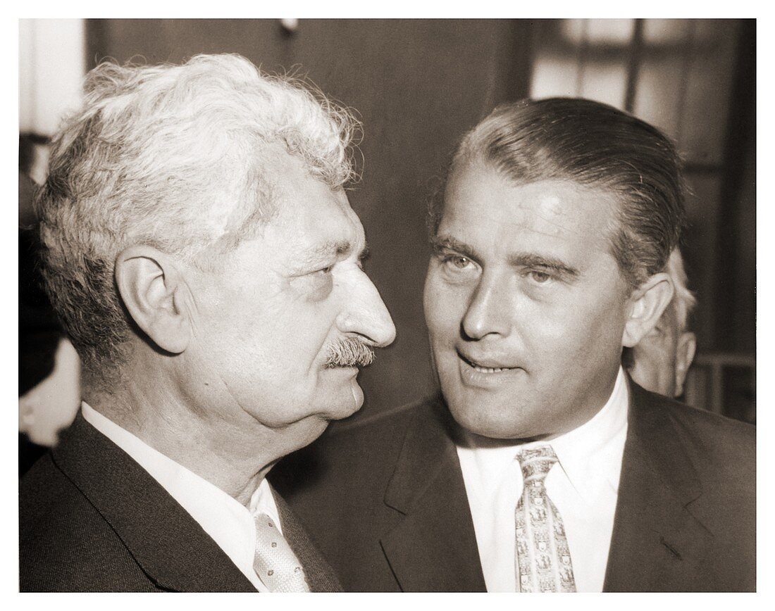 Hermann Oberth and Wernher von Braun