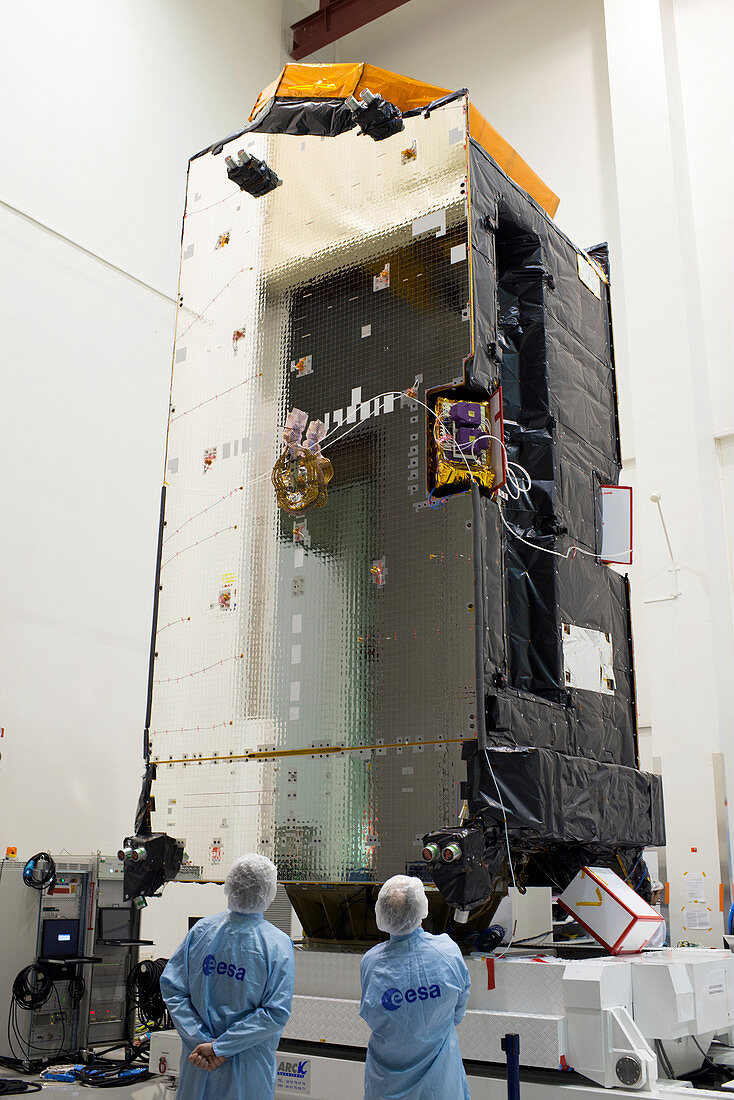 Inmarsat satellite testing