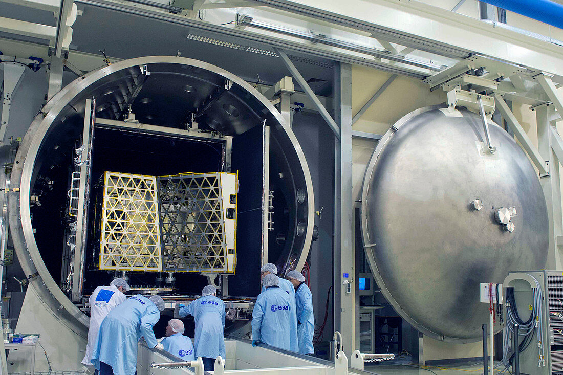 Mercury Planetary Orbiter testing